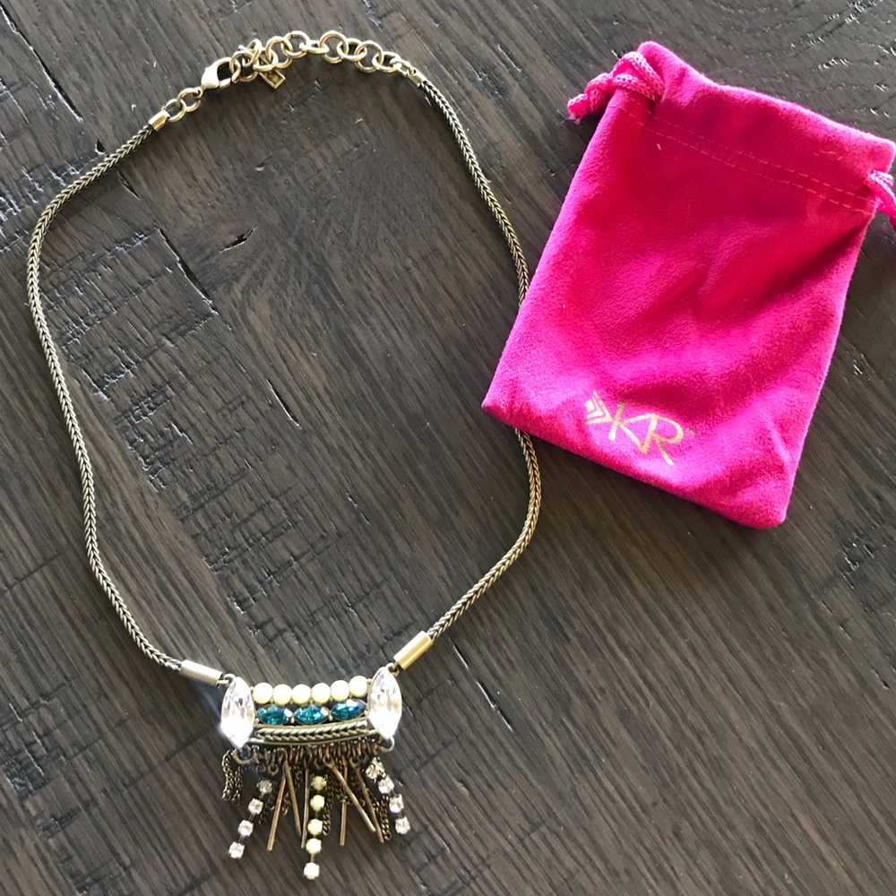 Silpada K & R collection fringe necklace